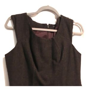 Brand New Banana Republic brown tank sheath dress